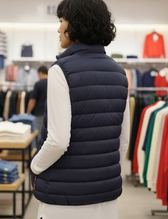 Vest Canada Flag | Navy Blue Ash - Image 2