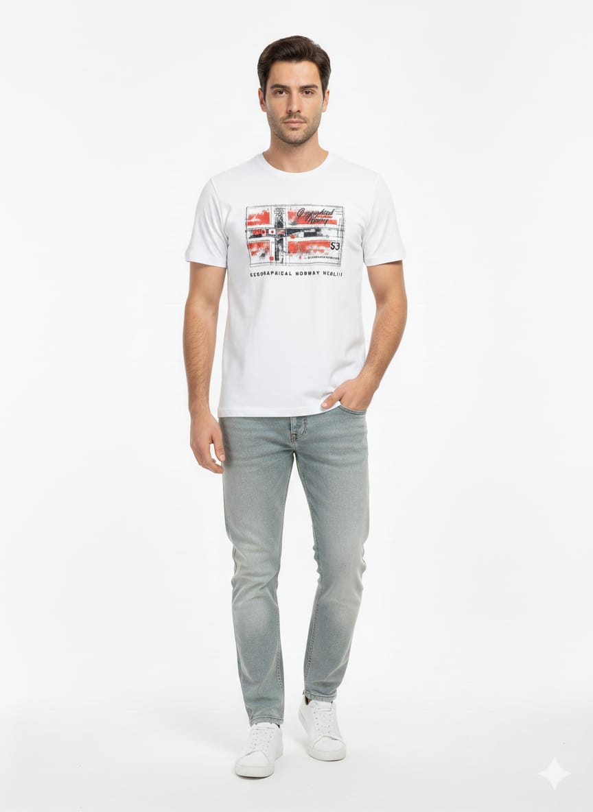 Premium T-Shirt White color - Image 2